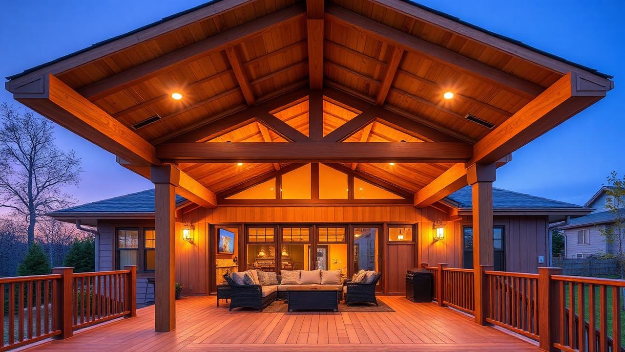 Covered deck