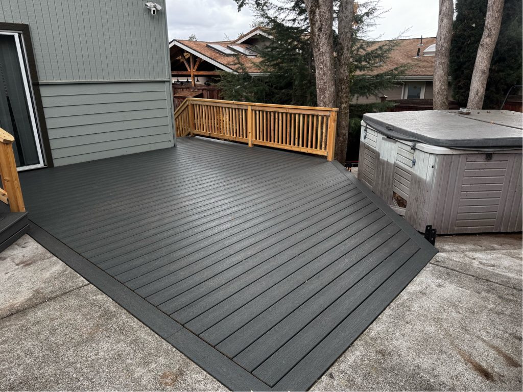 Trex Deck Project on Beverly Drive in Grants Pass, Oregon